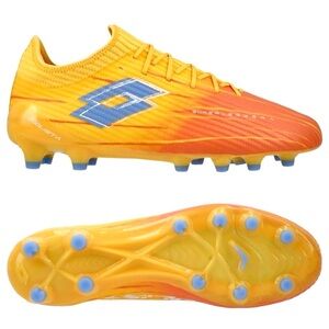 Solista 200 IX FG Lotto Soccer Cleats orange/yellow new in box size 10.5 Unisex